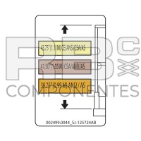 ADESIVO COMPATÍVEL REF. SJ 125724AB