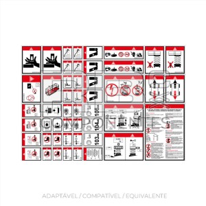 KIT COMPLETE ADES. SEGURANÇA PARA TESOURAS ITALIANO