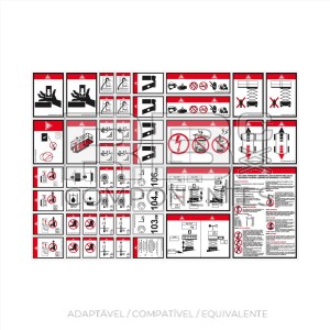 KIT COMPLETE ADES. SEGURANÇA PARA TESOURAS ESPANHOL