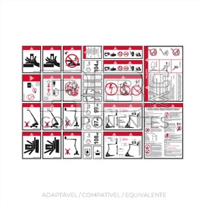 KIT COMPLETE ADES. PERIGO ART. Y TELESCOP. ESPANHOL