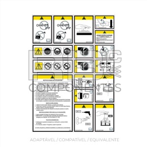 KIT AD. ATENÇÃO PARA ART. ESPANHOL