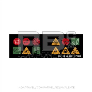 AD. VISUALIZADOR DE ÍCONE SUP. - 600A/AJ - 660S/SJ - 80