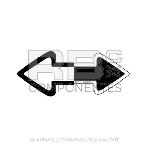 ADESIVO INFORMATIVO  PARA JL ENDEREÇO ​​DO BRAÇO