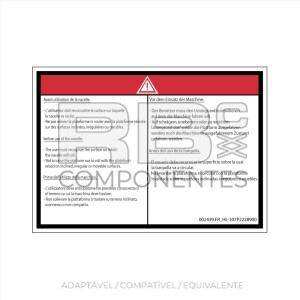 ADESIVO ADAPTAVEL REF  HL 307P2228900