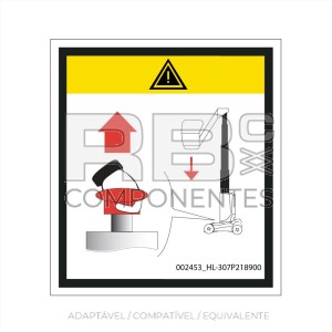 ADESIVO ADAPTAVEL REF HL  307P218900A