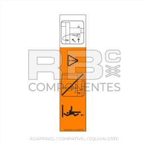 ADESIVO COMPATÍVEL REF. SJ 126057AA