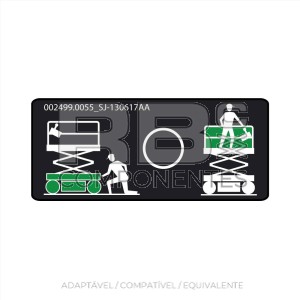 ADESIVO COMPATÍVEL REF. SJ 130617AA
