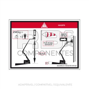 ADESIVO ALTURA DO PISO + CARGA HL 32 PX
