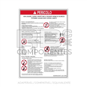 ADESIVO COMPATÍVEL REF GE 32700 IT