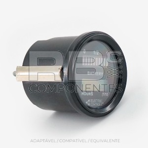 INDICADOR DE BATERIAS + HORÔMETRO +RELÉ DE CORTE 24/80 V
