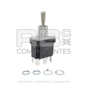 SWITCHES 3 POSIÇÕES FIXAS (6F) ESTANCO