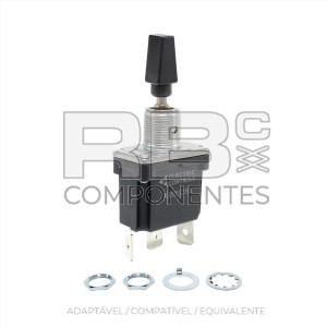 SWITCHES 3 POSIÇÕES DE RETORNO CENTRAL (3F) ESTANCO