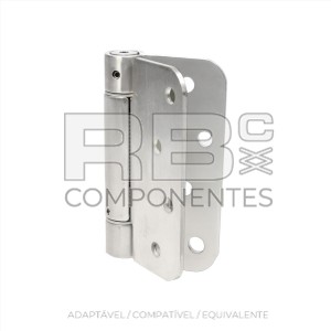 DOBRADIÇA COM MUELLE 4 FUROS