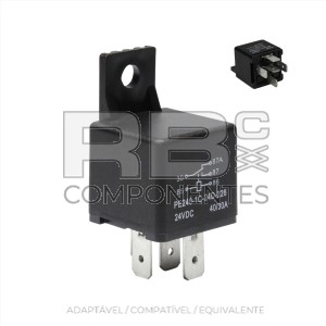 RELE  24V    40/30 A  N.C/N.O  5 Pat.