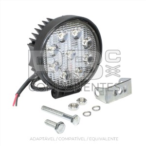 FAROL ROUND 9 LED-27W 10V-30V