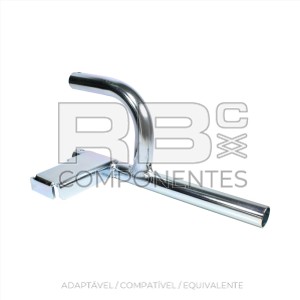 TIRADOR DIREITO  EXTENSÃO COMPACT DX (BRANCO)
