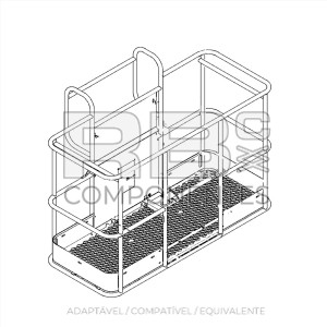 CESTA 6FT COMPATIVEL  GE 52751-S