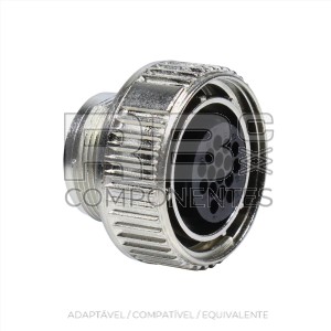  CONECTOR FEMENINO 16VIAS METALLIC