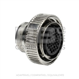  CONECTOR FEMENINO 37VIAS METALLIC