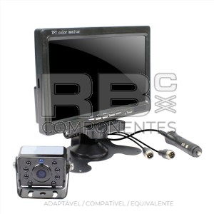 KIT CÂMARA (incl. câmara + monitor + conexões)