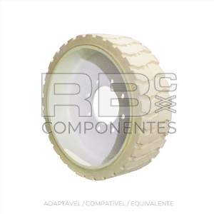 RODA DIRECTRIZ Z34/22-Z30/20  8 PARAFUSOS BRANCO