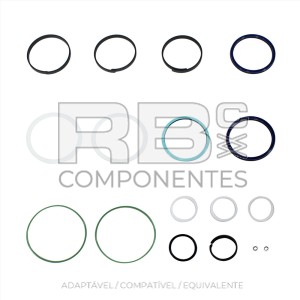 KIT DE VEDANTES HIDRÁULICO COMPATÍVEL GE 122944