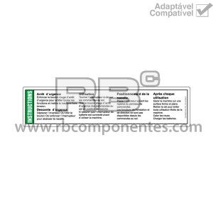 ADESIVO COMPATÍVEL REF GE-43089FR_F