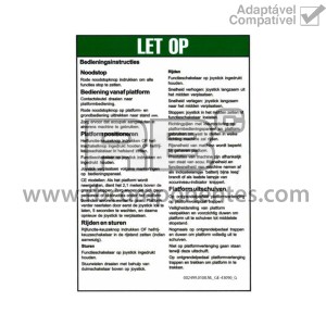 ADESIVO COMPATÍVEL REF GE-43090DU G