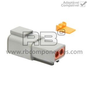 CONECTOR COMPATIVEL  CON DTP04-2P