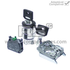 SELECTOR 3 POSICIONES FIJAS CON SALIDA LLAVE 3