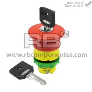 PARADA DE EMERGÊNCIA COMPATÍVEL  ZB5AS14