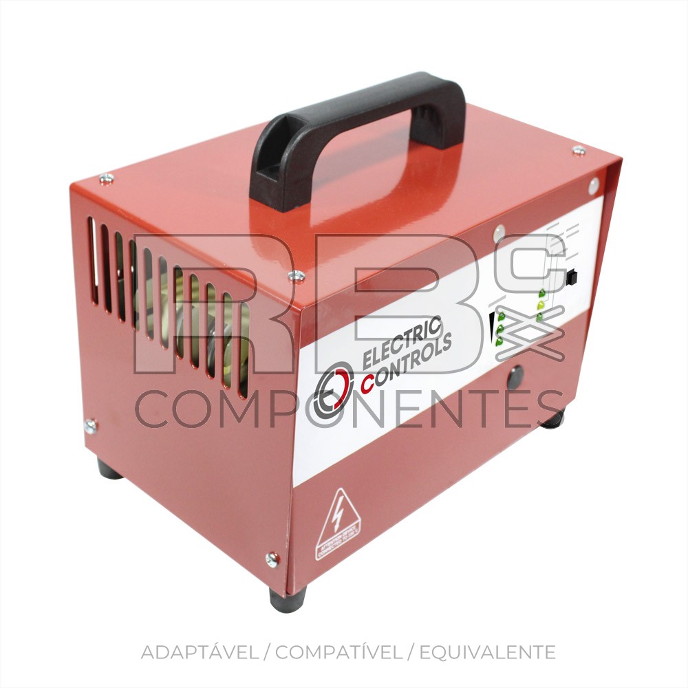 CARREGADOR COM TRANSFORMADOR 12V / 20 A