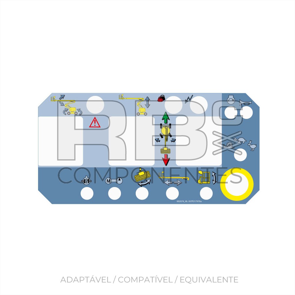 ADESIVO FUNC. SUP. PARA (A.D.) HL-15X Y HL-16X