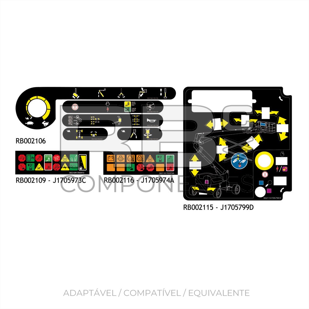 PACK ADE. COMPLETO PARA JL 1250AJP