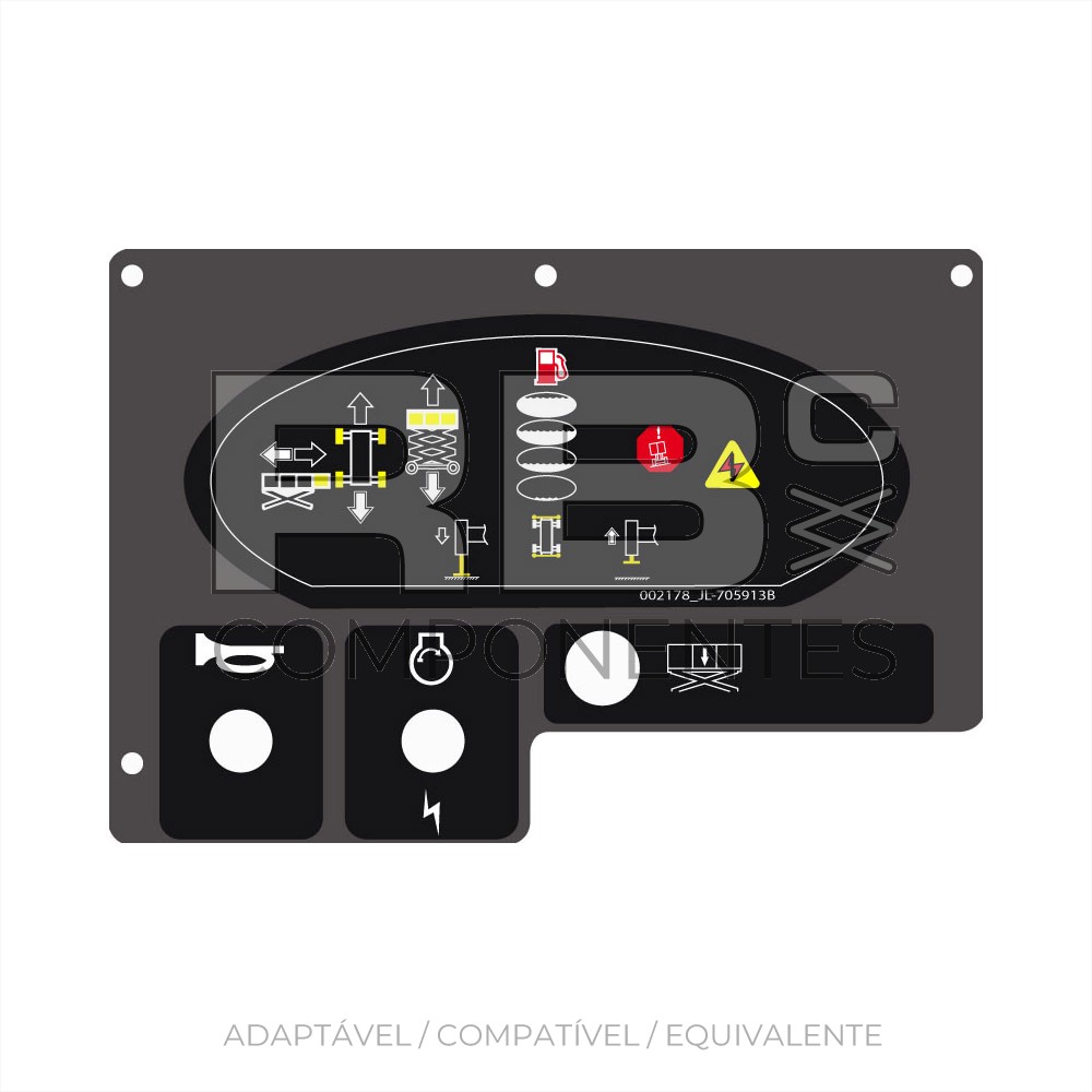 ADESIVO INDIV. 3394/4394RT(T. D.) INCLUIDO KIT ADESIVOS