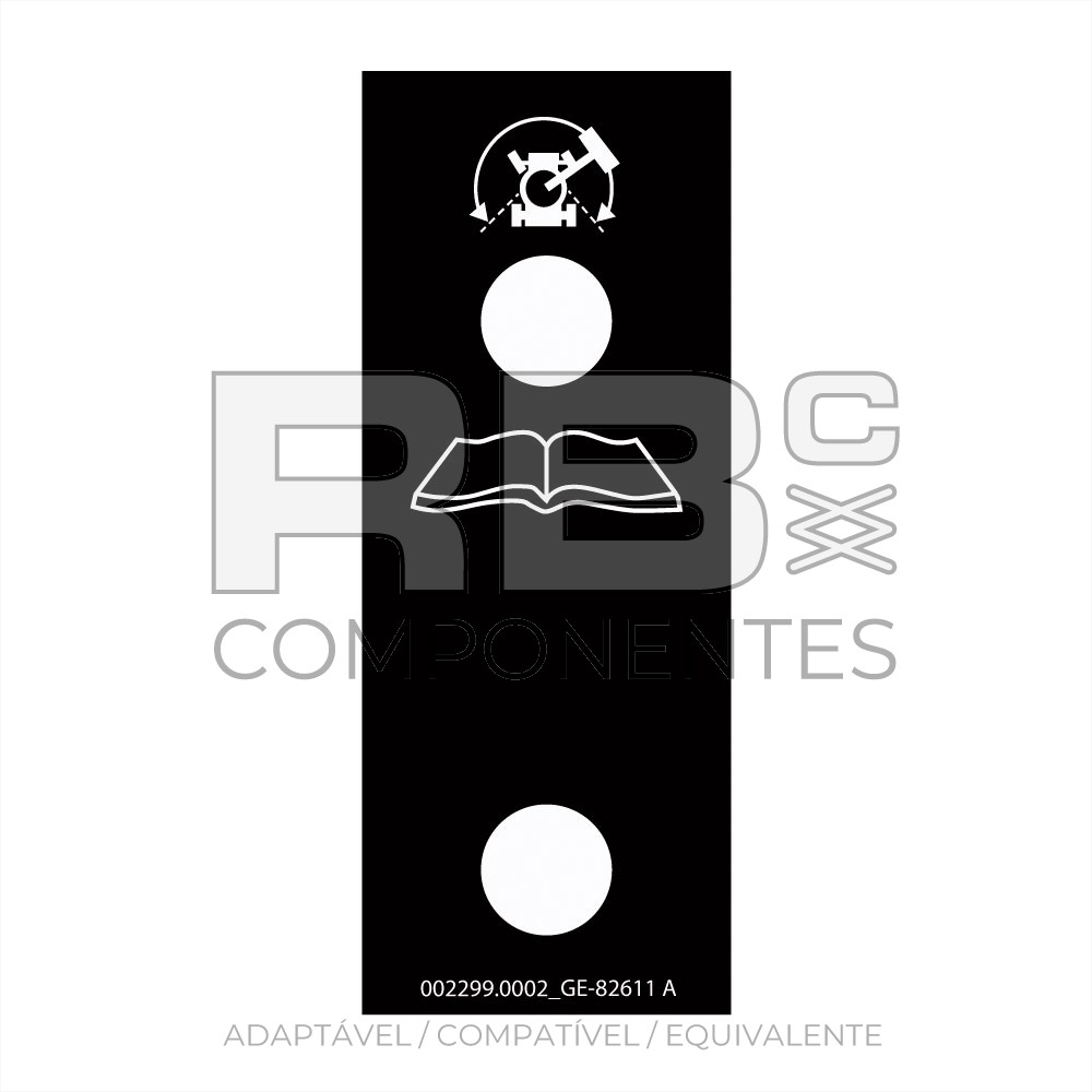 ADESIVO COMPATÍVEL REF GE-82611