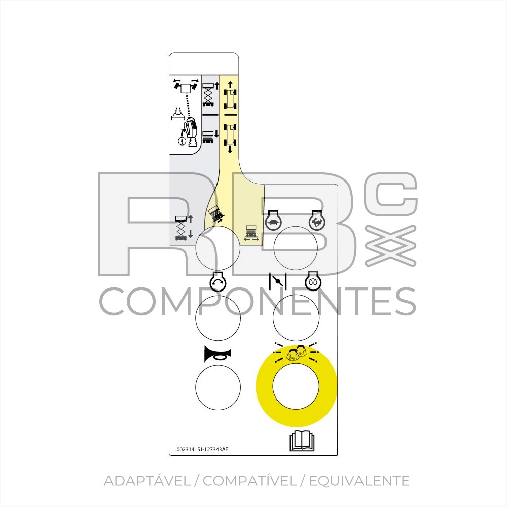 ADESIVO FUNCAO QUADRO SUP.
