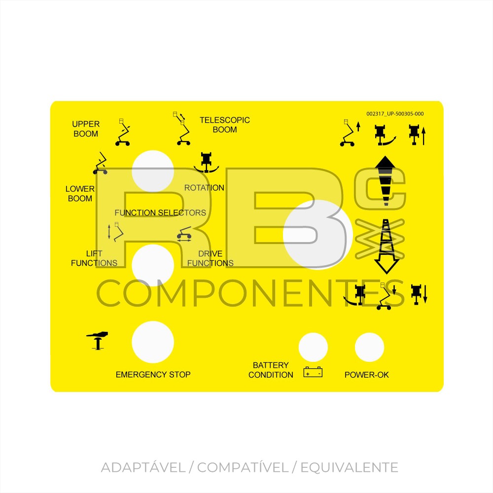 ADESIVO FUNCAO SUP PARA UR AB38