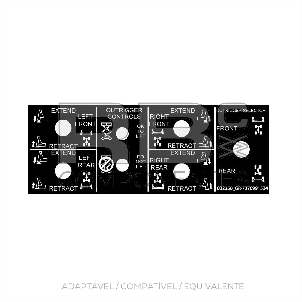 ADESIVO FUNCAO QUADRO INF GRV-SM3884XT