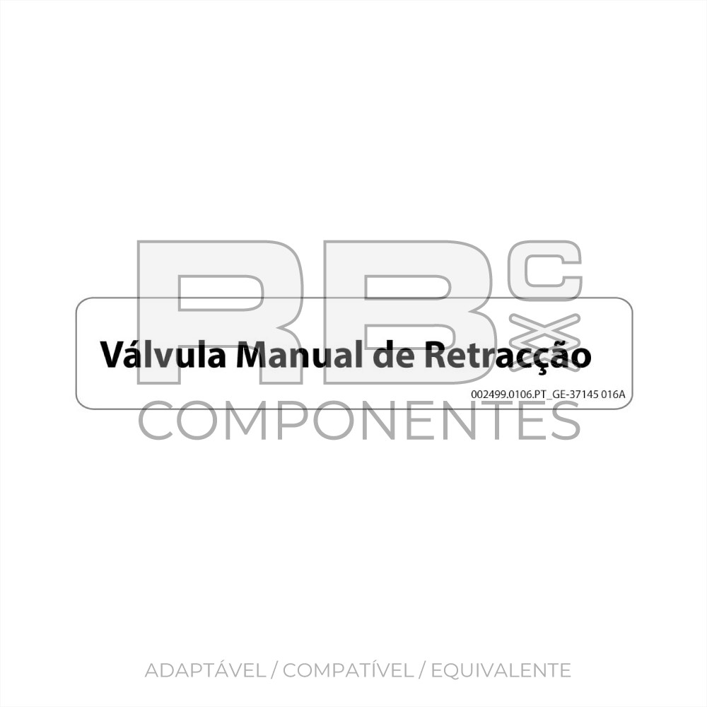ADESIVO COMPATÍVEL REF GE-37145PT_016A