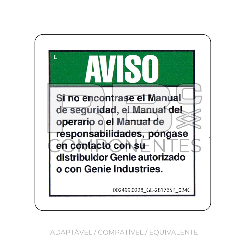 ADESIVO ADAPTAVEL 28176 024