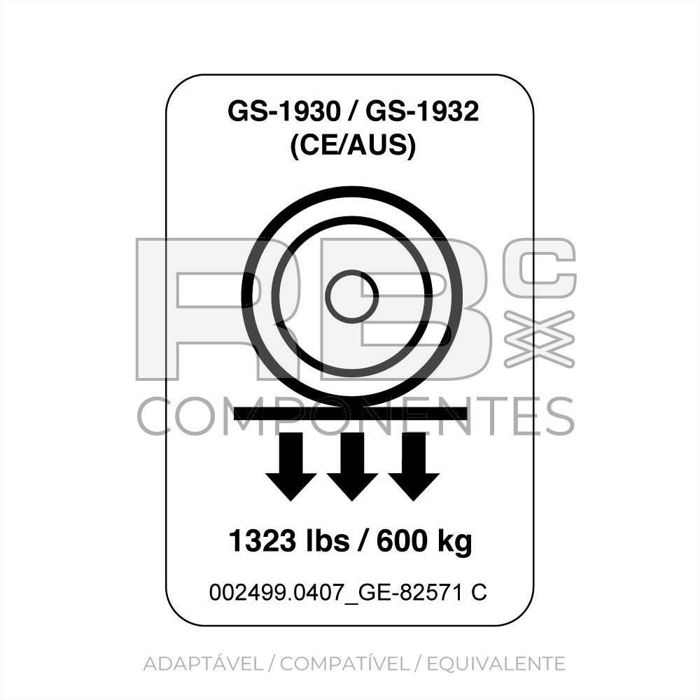 ADHESIVO COMPATIBLE GE 82571