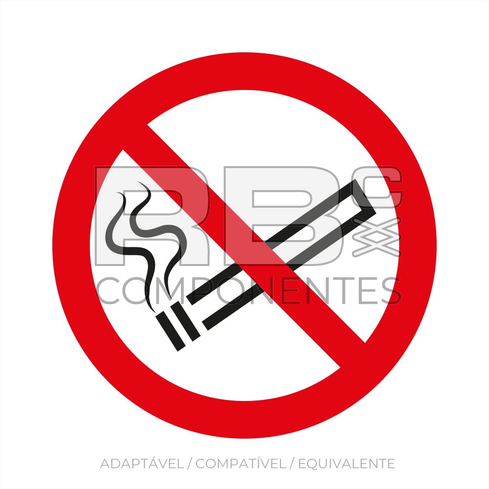 ADHPR01 – NORMA EN-ISO 7010 – ADH. PROH. FUMAR – 90x90mm