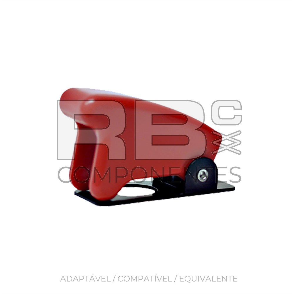 TAMPA DO INTERRUPTOR  VERMELHO