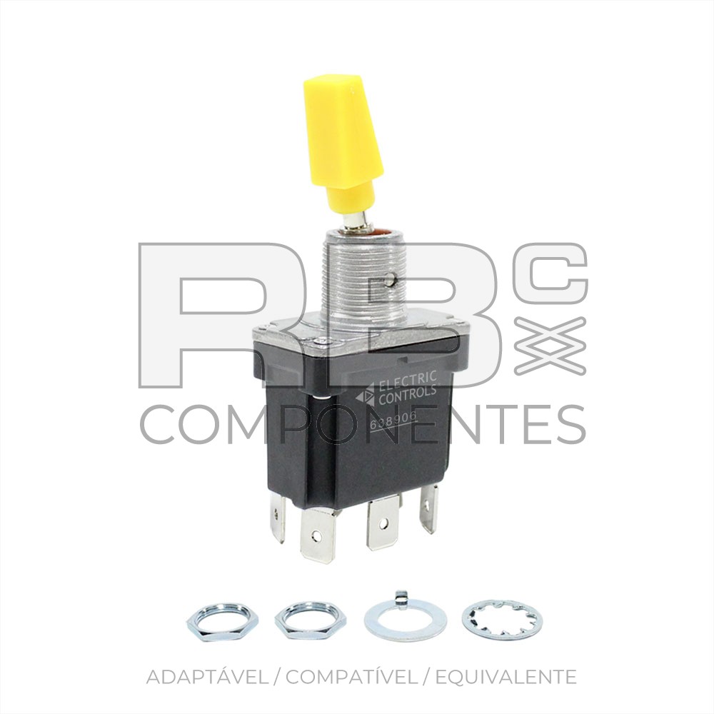 SWITCHES 2 POSIÇÕES FIXAS (6F) ESTANCO