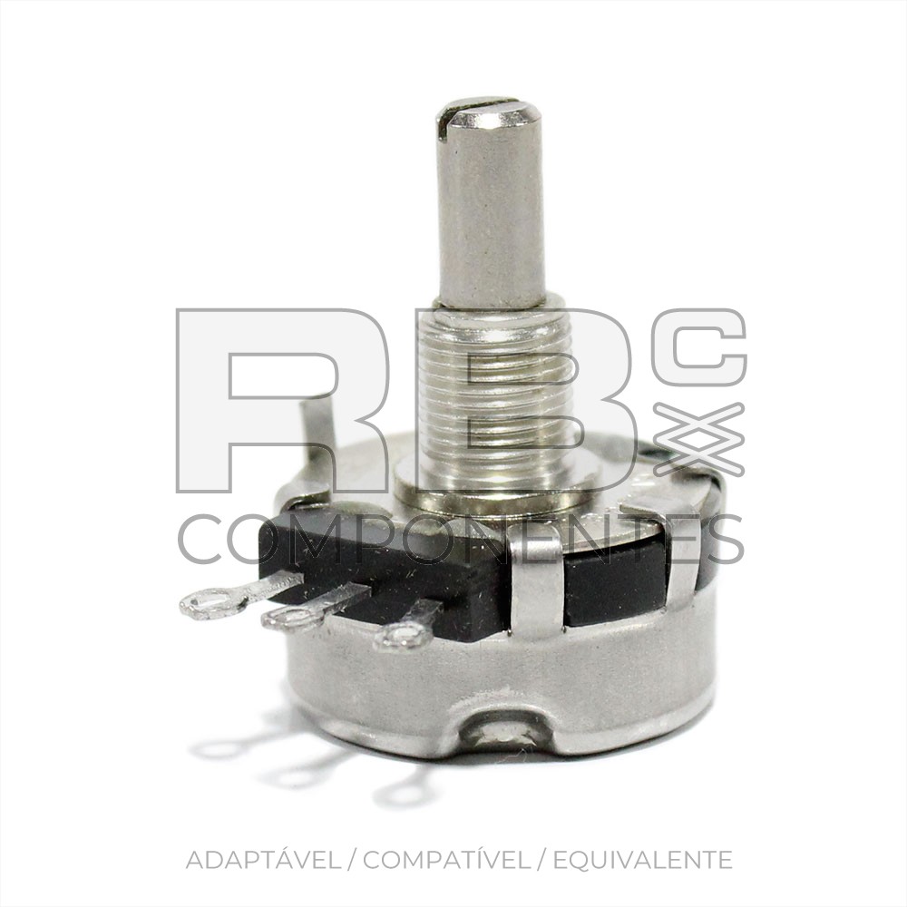POTENCIÔMETRO CURTO  5K OHM  3 SALIDAS