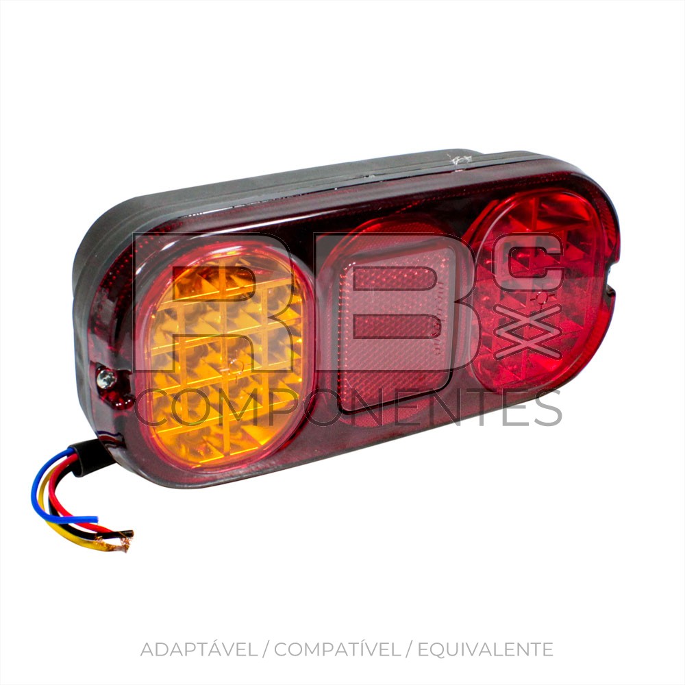 PILOTO TRASEIRO LED 12V