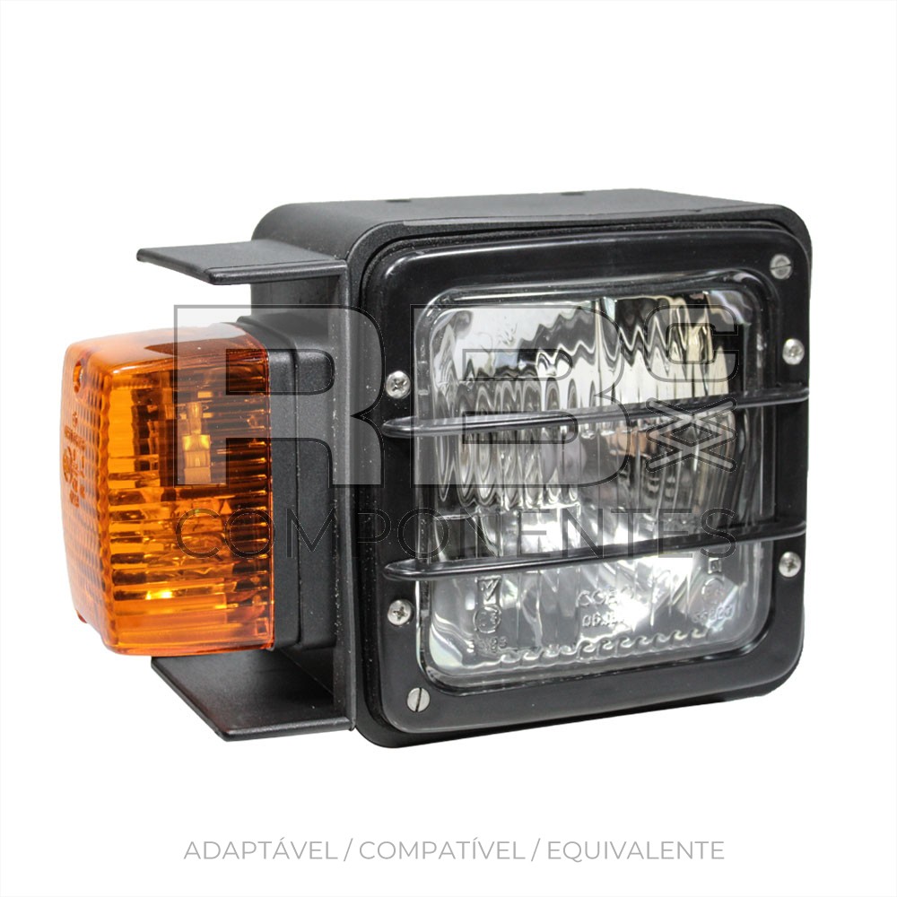FARO INTERMITENTE DCH. TIPO AUS REJILLA PROTECT.