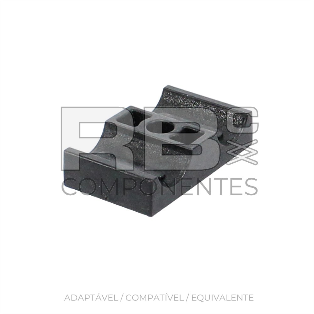 CLAMP,2 HOSE,PLASTIC