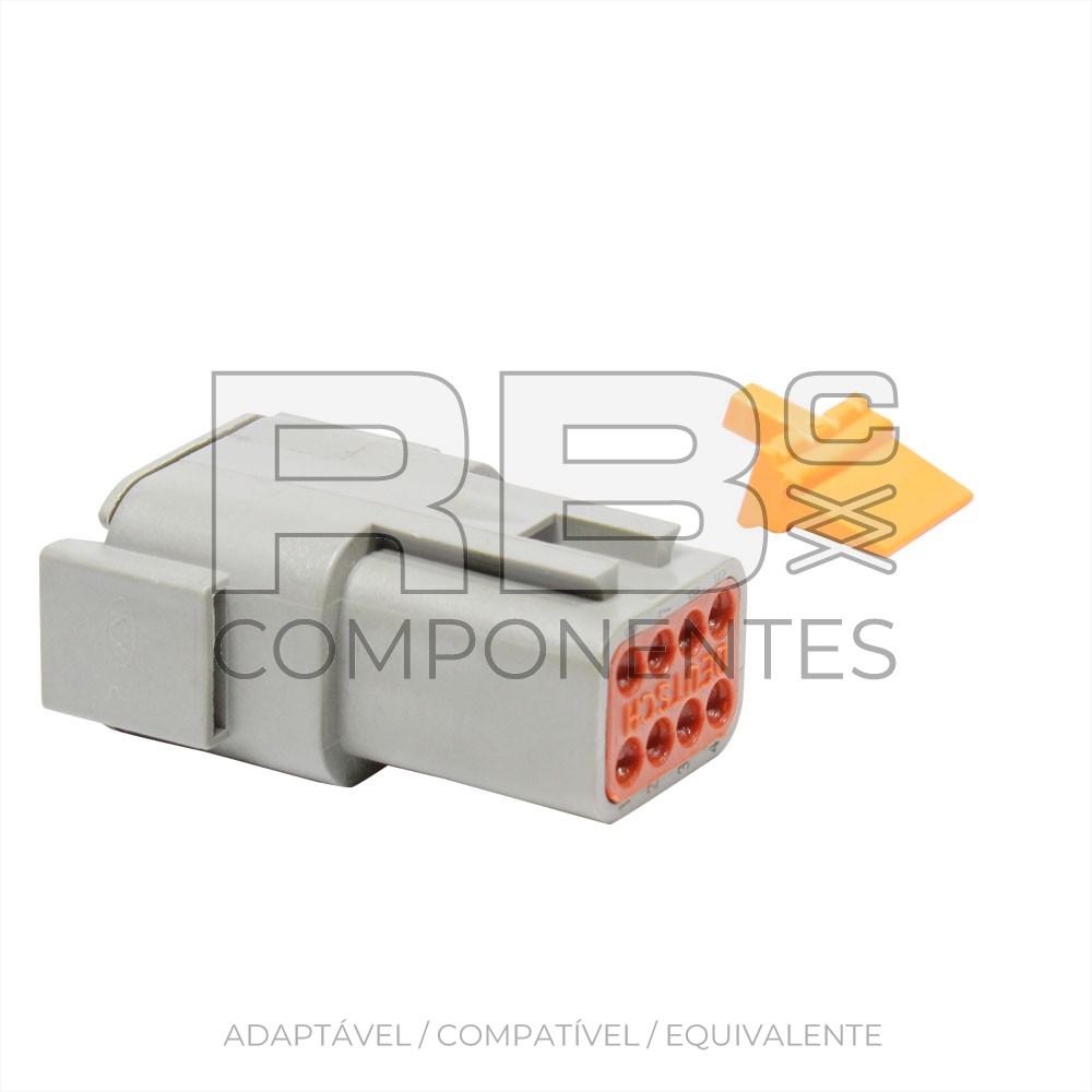 CONECTOR COMPATIVEL  CON DTM04-8P